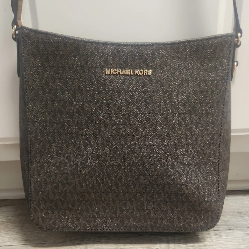 Michael Kors Dark Brown Crossbody Bag